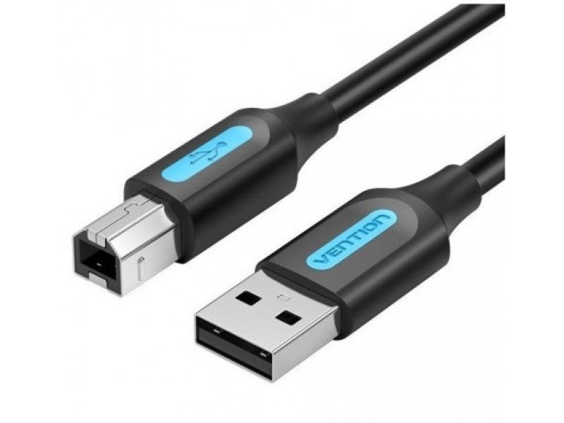 COQBG Кабель USB 2.0 A - USB B Vention,1.5M черный