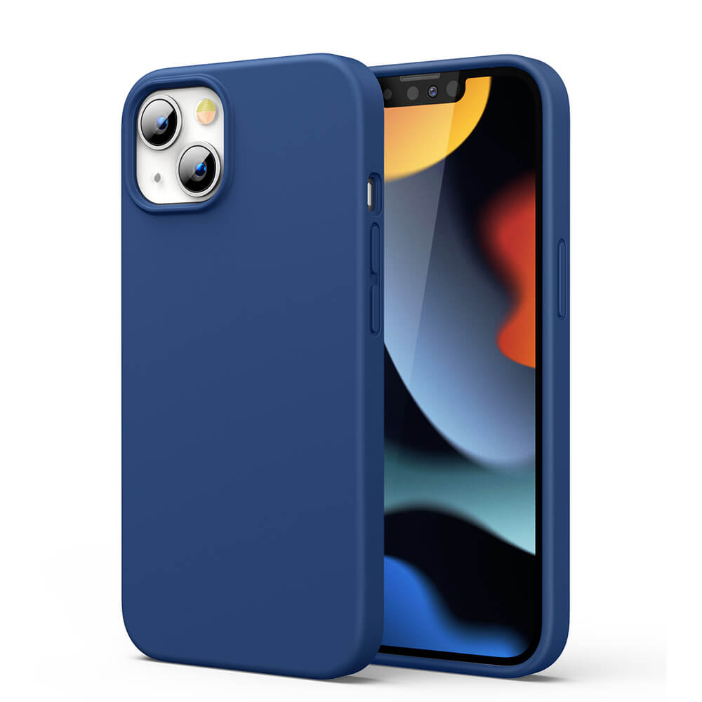 80674 Накладка силиконовая для Iphone 13 UGREEN LP544, цвет: голубой