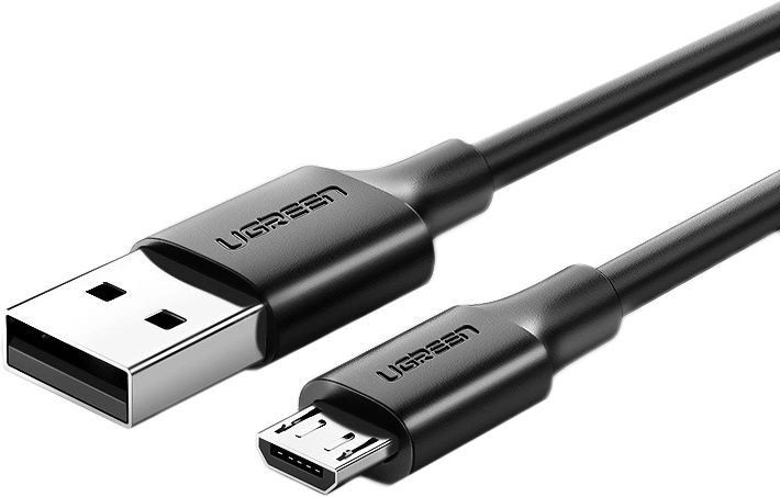 60827 Кабель UGREEN US289 USB 2.0 - Micro-USB, цвет: черный, 3M