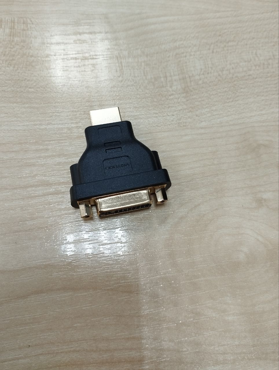 ECCB0 Переходник Vention HDMI - DVI I 24 + 5 двунаправленный, цвет: черный ( Уценка: повреждена упаковка)